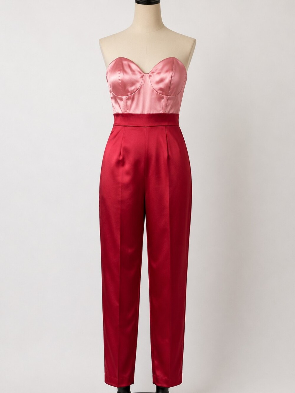 Elegant Women's Pink Jumpsuit